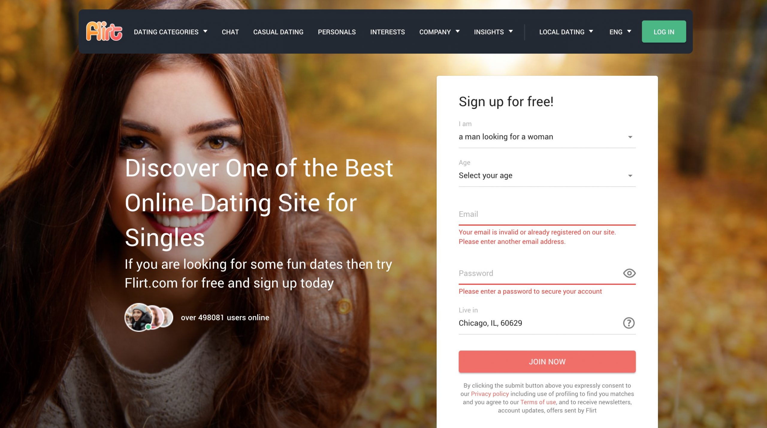 dating site similar to mingle2